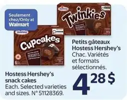 Walmart Hostess Hershey's snack cakes offer