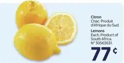 Walmart Lemons offer