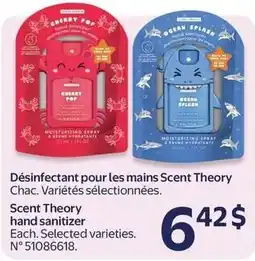 Walmart Scent Theory hand sanitizer offer