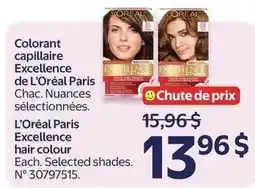 Walmart L'oreal paris excellence hair colour offer