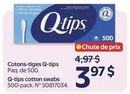 Walmart Q-tips cotton swabs offer