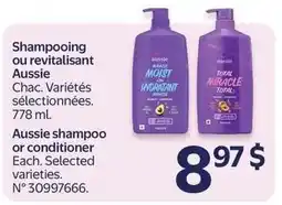 Walmart Aussie shampoo or conditioner offer