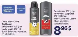 Walmart Dove Men+Care Ted Lasso offer