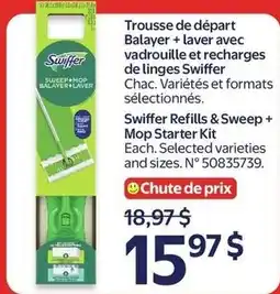 Walmart Swiffer Sweep Mop Balayer Mower offer