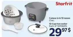 Walmart Starfrit 10-Cup rice cooker offer