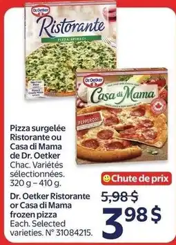 Walmart Dr. Oetker frozen pizza offer