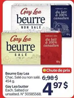 Walmart Gay Lea butter offer