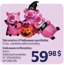 Walmart Halloween inflatables offer