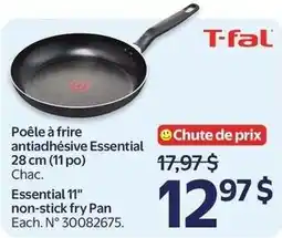 Walmart T-fal Poêle à frire antiadhésive Essential 28 cm (11 po) offer