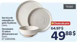Walmart Better Homes & Gardens Stoneware dinnerware set offer