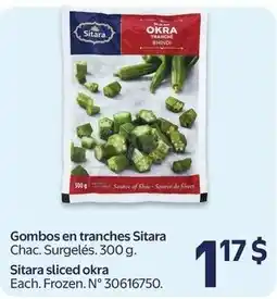 Walmart Sitara sliced okra offer