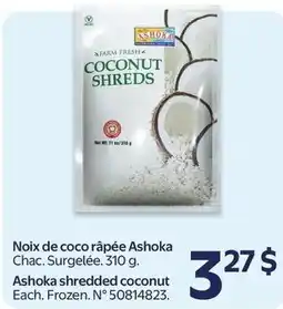 Walmart Ashoka shredded coconut offer
