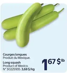 Walmart Long squash offer