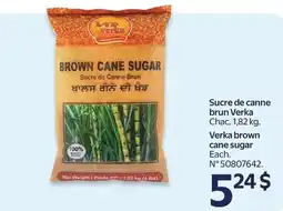 Walmart Verka brown cane sugar offer