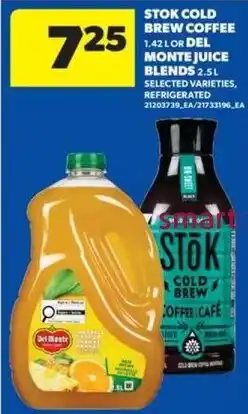 Real Canadian Superstore Stok cold brew coffee offer