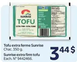 Walmart Sunrise tofu extra firm offer