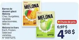 Walmart Melona ice bars offer