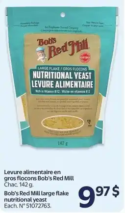 Walmart Bob's Red Mill large flake nutritional yeast offer