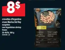 Maxi Marina Del Rey raw Argentinean shrimp offer
