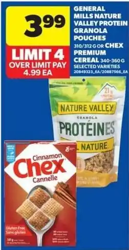 Real Canadian Superstore General Mills Nature Valley Protein Granola Pouches offer