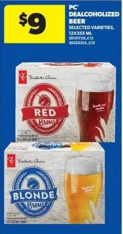 Real Canadian Superstore PC dealcoholized beer offer