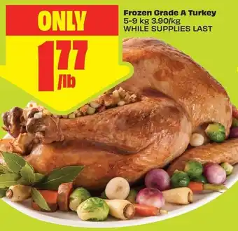 FreshCo Frozen Grade A Turkey offer