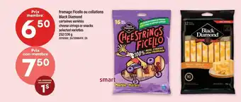 Maxi Black Diamond cheese strings or snacks selected varieties offer