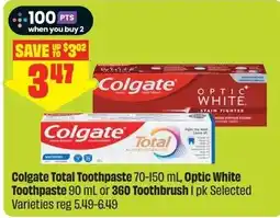 FreshCo Colgate Total Toothpaste offer