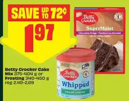 FreshCo Betty Crocker cake mix or frosting offer
