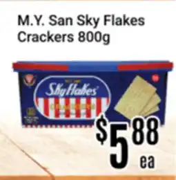 Nations Fresh Foods M.Y. San Sky Flakes Crackers offer