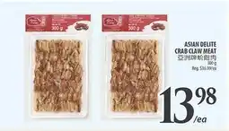 Al Premium Food Mart ASIAN DELITE CRAB CLAW MEAT offer