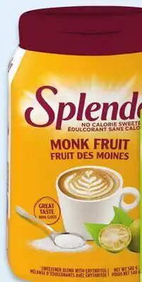 Walmart Splenda monk fruit sweetener offer