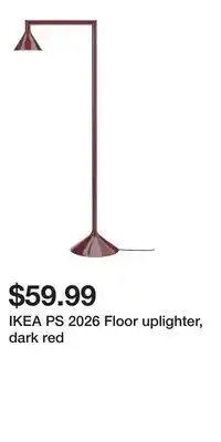 IKEA IKEA PS 2026 Floor uplighter, dark red offer