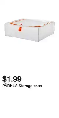 IKEA PÄRKLA Storage case offer