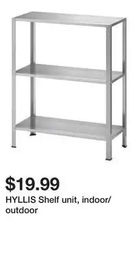 IKEA HYLLIS Shelf unit, indoor/outdoor offer