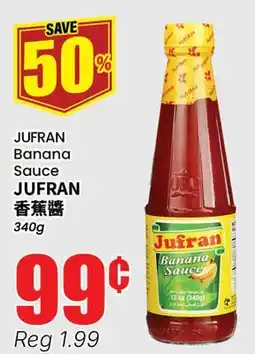 Btrust Supermarket JUFRAN Banana Sauce offer