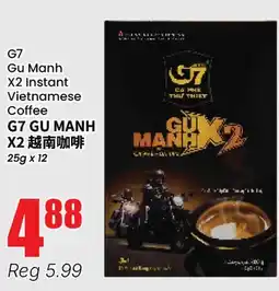 Btrust Supermarket G7 Gu Manh X2 Instant Vietnamese Coffee offer