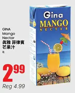 Btrust Supermarket GINA Mango Nectar offer
