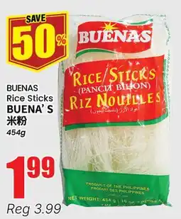 Btrust Supermarket BUENAS Rice Sticks offer