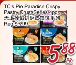 Foody Mart TC's Pie Paradise Crispy Pastry Crust Series 4pc offer