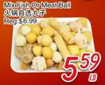 Foody Mart Mix Fish Or Meat Ball offer