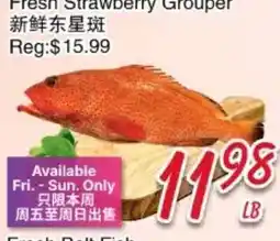 Foody Mart Fresh Strawberry Grouper offer