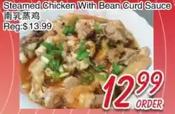 Foody Mart Steamed Chicken With Bean Curd Sauce offer