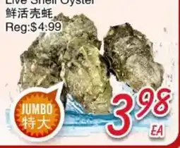 Foody Mart Live Shell Oyster offer