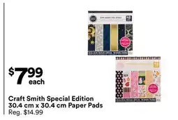 Michaels Craft Smith Special Edition 30.4 cm x 30.4 cm Paper Pads offer