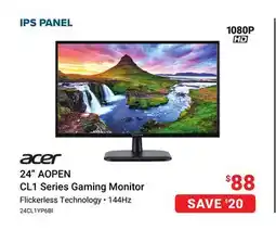 Visions Electronics Acer 24 AOPEN CL1 Series Gaming Monitor offer