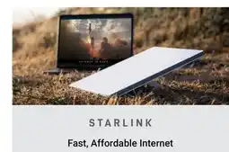 Visions Electronics STARLINK Fast, Affordable Internet offer