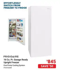Visions Electronics FRIGIDAIRE 16 Cu. Ft. Garage Ready Upright Freezer offer