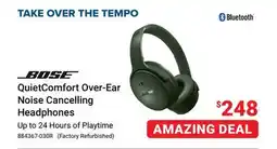 Visions Electronics BOSE QuietComfort Over-Ear Noise Cancelling Headphones offer