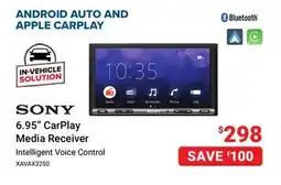 Visions Electronics SONY 6.95 CarPlay Media Receiver offer